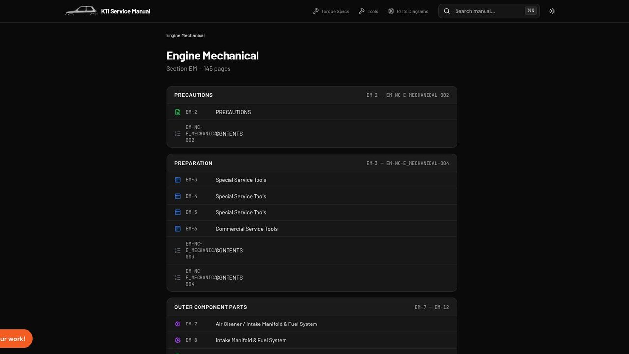 A big cleanup, and search that got faster and smarter